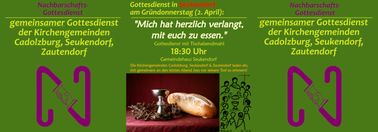 Gottesdienste Gründonnerstag (Slider)