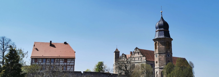 Pfarrhaus 2, Cadolzburg, Kirchturm Markgrafenkirche