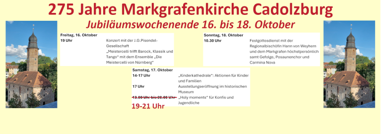 Jubiläumswochenende für Slider