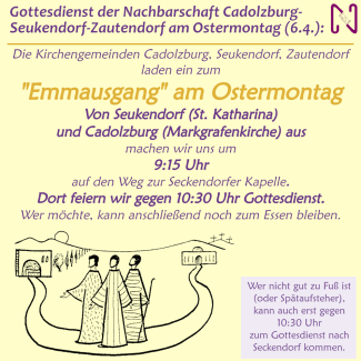 Gottesdienst Ostermontag