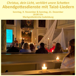 Taize-Gottesdienste 2025-11+12
