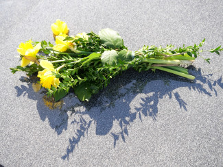 Friedhof im Frühling