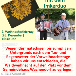 Waldweihnacht-Flyer