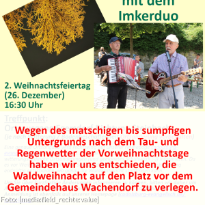 Waldweihnacht-Flyer