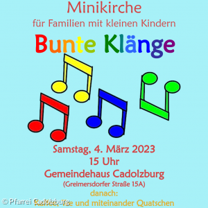 Minikirche 'Bunte Klänge' - Q